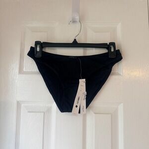 Aqua Swim Black‎ Bikini Bottoms Small